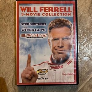 DVD movies!!!  Will Ferrell 3-Movie Collection